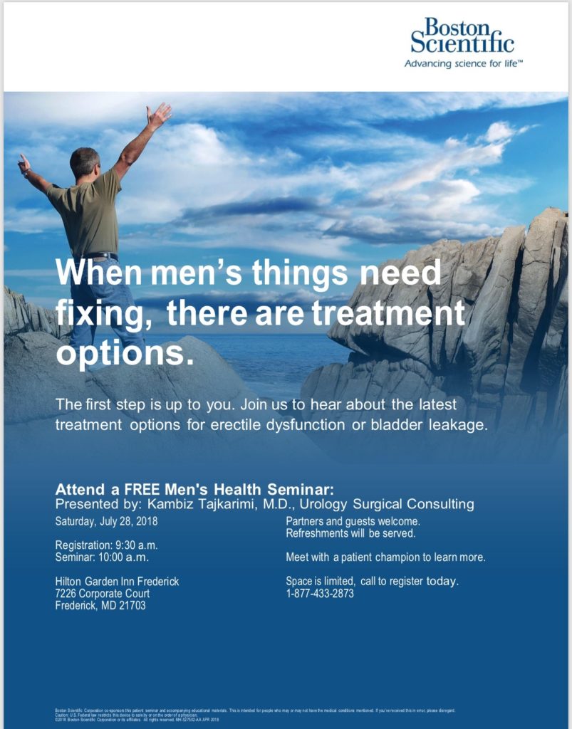 Penile Implant Specialist- Dr. K. Tajkarimi, top Washington & Northern ...